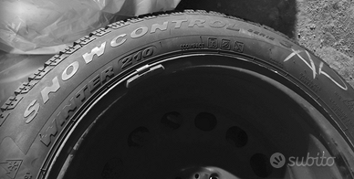 cerchi in ferro con pneumatici 205/55 16