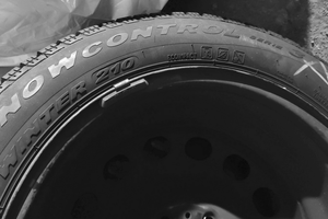 cerchi in ferro con pneumatici 205/55 16