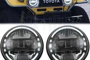 FARI LED DRL PER LAND CRUISER FJ J Omologati 6500K