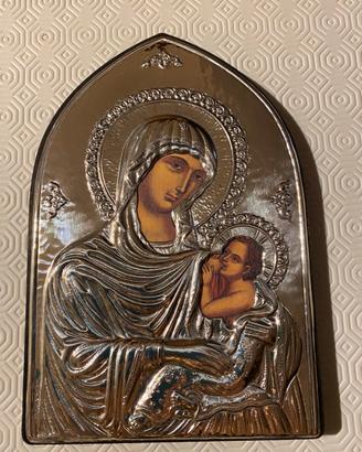 Icona russa in argento