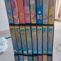 VHS Disney e altri cartoni (Prezzo da concordare)