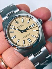 Rolex OP 41mm ocra sabbia 2026 134300 nuovo