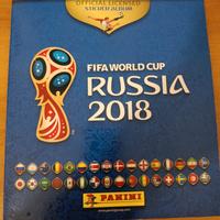 Album figurine Panini Mondiali calcio Russia 2018