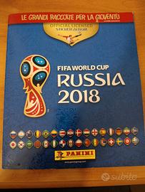 Album figurine Panini Mondiali calcio Russia 2018