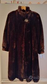 Cappotto in pelliccia di castoro