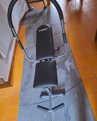 Panca x muscoli addominali con ribalta