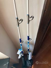 Coppia di Canne da Pesca a Drifting 50 Libbre