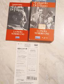 VHS + copione La Paura Numero uno di E. De Filippo