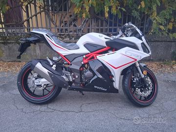 WOTTAN GP1 RS 125cc WHITE LIQUID COOLED