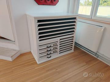 mobile cassettiera da tipografo