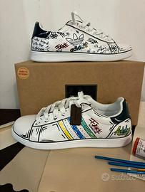 Sneakers dipinte a mano tg. 43