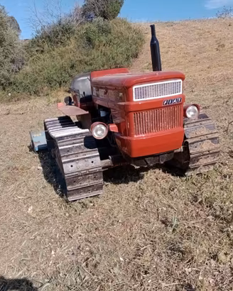 Trattore cingolato fiat 455 (anno 71)