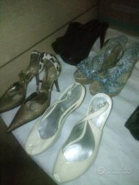 scarpe usate  con tacchi alti 10e 12 cm