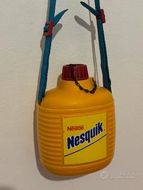 Borraccia termica vintage pubblicitaria Nesquik