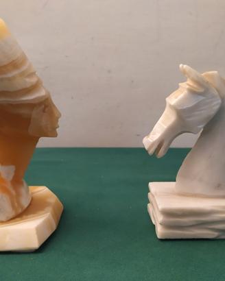 STATUE MARMO CON BASE MARMO