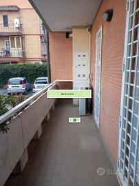 MAGLIANA VILLA BONELLI BiLOCALE ARREDATO BALCONE