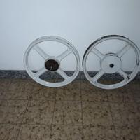 Cerchi in lega Piaggio a 4 razze da 16" bianchi