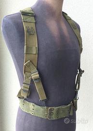 Cinturone e spallacci U.S. Army WW2 marcati 1944
