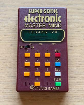 Super-Sonic Electronic Master Mind (Invicta Games)