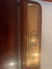 Leggio in radica da scrivania