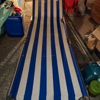 lettino prendisole pieghevole