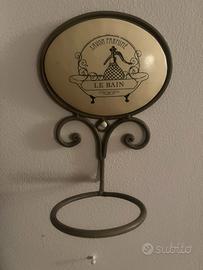 Porta spazzolini da bagno old style