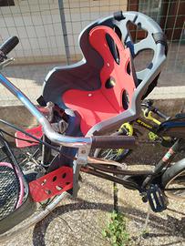 Seggiolino anteriore bicicletta