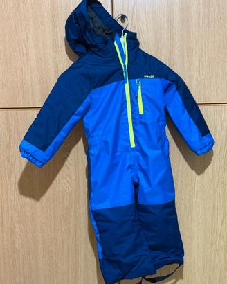 Tuta da sci bambino 104 cm - 4 anni