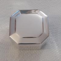 Scatola Argento 800 ottagonale vintage