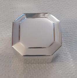 Scatola Argento 800 ottagonale vintage