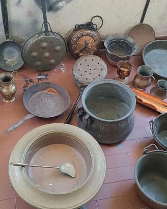Stock Rame-Ottone  dà collezione 