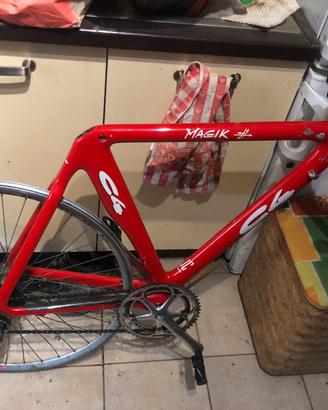 Telaio bici corsa c4 magik carbonio