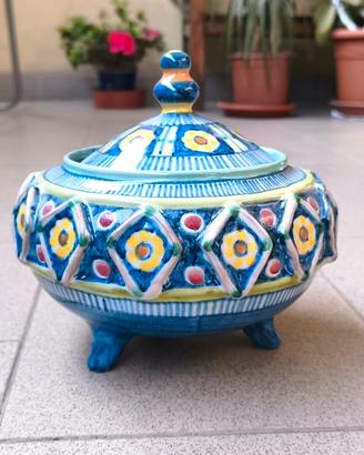 Vaso ceramica artigianale Pinto Vietri sul mare