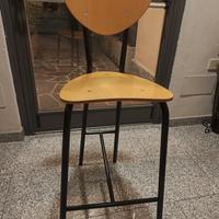 Sedie sgabelli in legno ( 4 pezzi )