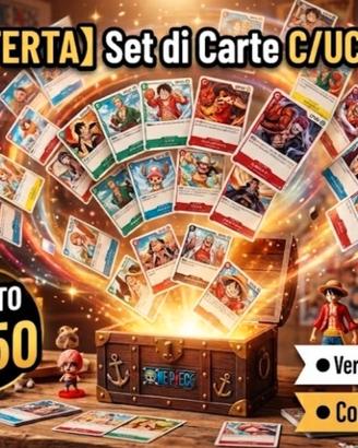 Lotto di carte One Piece casuali