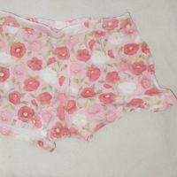 Shorts Morbidi a Fiori - Stampa Floreale Rosa