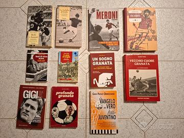 Lotto 11 libri Torino Calcio Toro Granata Superga