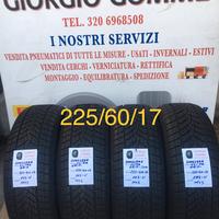 GOMME USATE INVERNALI 225/60/17 pari al Nuovo