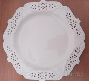 piatto traforato Leedsware