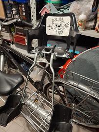 Seggiolino bici anteriore bambino *GATTO"