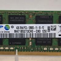 Ram 4GB So-Dimm a 204 pin DDR3 SODIMM-notebook