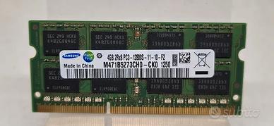 Ram 4GB So-Dimm a 204 pin DDR3 SODIMM-notebook
