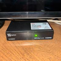 Decoder tele system + telecomando, mai usato