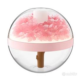 Umidificatore USB 270ml LED Ricaricabile