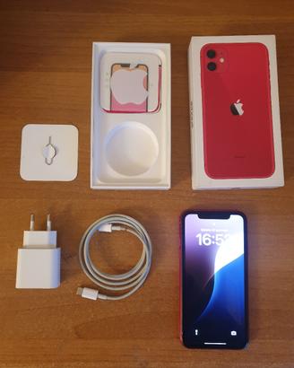 Iphone 11 128 gb rosso
