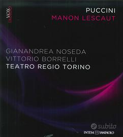 Cofanetto Puccini Manon Lescaut libro + CD + DVD