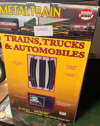 Trenino Elettrico MetalTrain - USA set completo HO