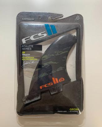 Pinne Surf FCS II Juliam Wilson PC Tri Fin Grom