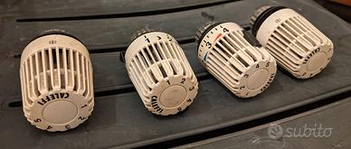 4 valvole termostatiche CALEFFI
