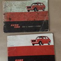 Libretto uso e manutenzione Fiat 127 1971 1972